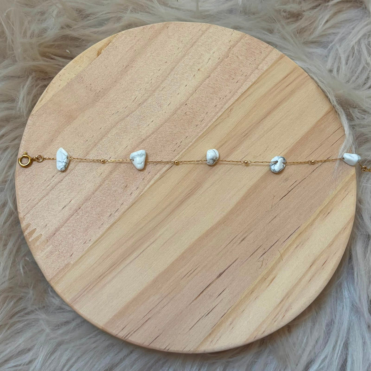 Armband Lumi Howliet – verfijnd handgemaakt sieraad van Solaire Jewelry