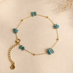 Detailfoto van Armband Sola Helderblauw van Solaire Jewelry